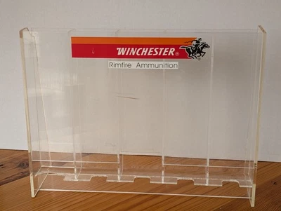 Winchester Ammunition 22 Rimfire Display Acrílico 14x11x4 Foto 1 de 4