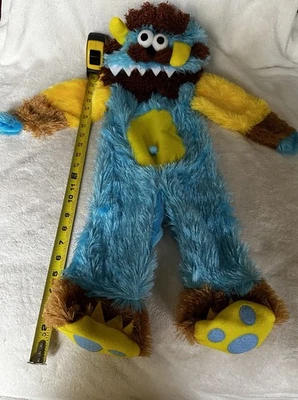 Sesame Street Cookie Monster Costume No Size 22” Long - Image 1 of 4