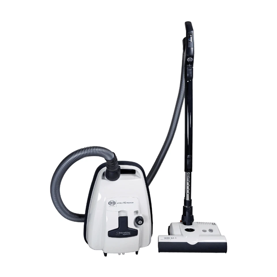 SEBO AIRBELT K3 Premium Canister Vacuum – Red