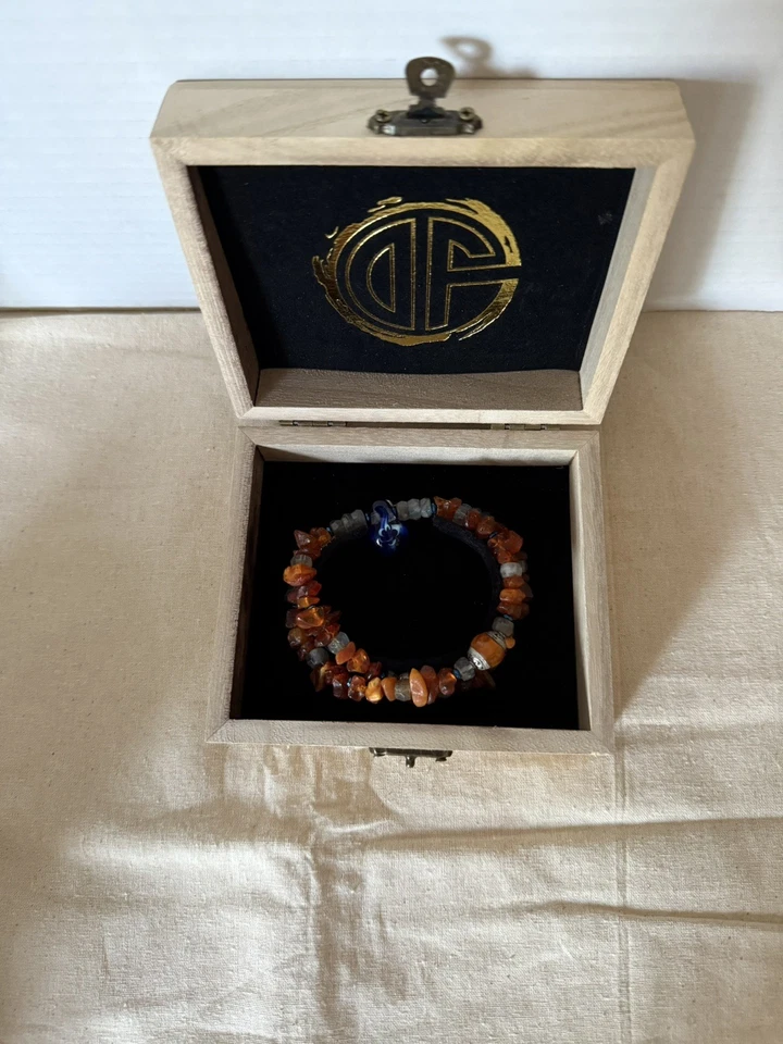 Giorgio Tsoukalos Itty Bitty Talisman Necklace Ancient Aliens OOAK HTF Rare - Image 1 of 4