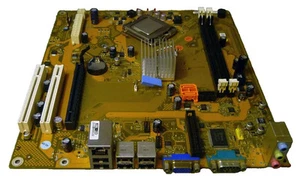 Fujitsu-Siemens Esprimo D2740-A21 GS4 Sockel 775 Mainboard komplett & CPU - Bild 1 von 1