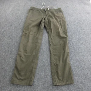 Vuori Hose Herren oliv Ripstop Climber Gummibund Kordelzug Reißverschlusstaschen - Bild 1 von 12