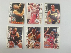 Lote de 6 pegatinas Panini de baloncesto de la NBA 1995-96 - Imagen 1 de 2