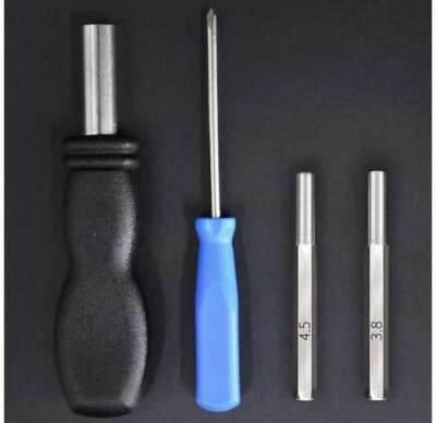 3.8mm 4.5mm Tri-wing Security Bit Screwdriver Nintendo NES SNES N64 Game Boy USA - Image 1 of 4