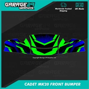 CADET KART MK20 FRONT BUMPER STICKER KIT - MATRIX - COLOUR 2 - Picture 1 of 3