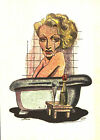 Marlène Dietrich-Zeichnung Original Carte Postale 406 C