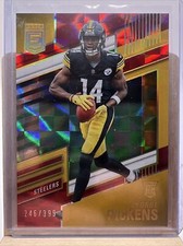 2022 Panini Donruss Elite Red George Pickens /399 Rookie Card. 