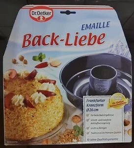 Dr. Oetker - Back-Liebe Emaille Frankfurter Kranz Form Ø 26cm (2372) Backform - Bild 1 von 5