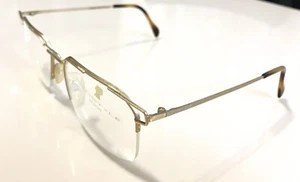 New Large Gold Eccentric Neostyle Eyeglasses ~ Discontinued Model, Closeout SALE - Picture 1 of 4