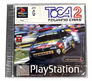 NEW TOCA 2 Touring Cars Sony PlayStation 1 PS1 (1998) PAL New & Factory Sealed - Picture 1 of 12