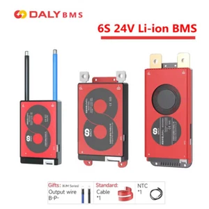 Daly BMS with NTC 6S 24V 40A-200A Li-ion BMS Boar Common Port with Balance lot - Picture 1 of 22