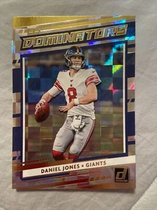Daniel Jones 2020 Panini Donruss Football Dominators #D-DJ New York Giants - Picture 1 of 2