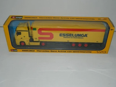 Camion Mercedes - Benz Actros autoarticolato scala 1:43 Esselunga Burago,ottimo  - Immagine 1 di 4