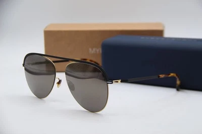 NUEVAS GAFAS DE SOL MYKITA LITE SUN ONNO COL 066 DORADAS ESPEJADAS MARCOS AUTÉNTICOS 60-17 Foto 1 de 4