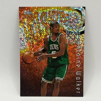 1997-98 Topps Season's Best Hot Shots Antoine Walker #27 BOS - Imagem 1 de 2
