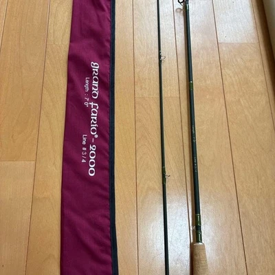 Grand Farlo 7'0" #3/4 Fly Rod w/ Case Lightweight Fishing Rod - Image 1 of 4