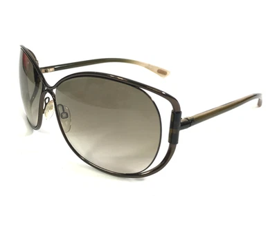 Gafas de sol Tom Ford TF156 36F Eugenia bronce marcos mariposa con lentes grises Foto 1 de 4