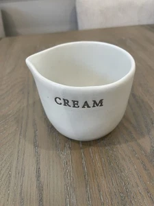NEW Hearth & Hand with Magnolia Stoneware CREAM Creamer - Picture 1 of 4
