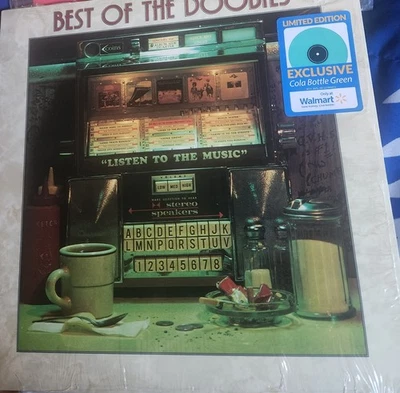 Doobie Brothers- Best Of-LP 2020 Limited Cola Bottle Green Vinyl wal mart. - Image 1 of 2