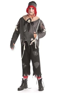 MUÑECA DE TRAPO EMBRUJADA NIÑO ADULTO HOMBRE HORROR VESTIDO ELEGANTE HALLOWEEN DISFRAZ - Imagen 1 de 2