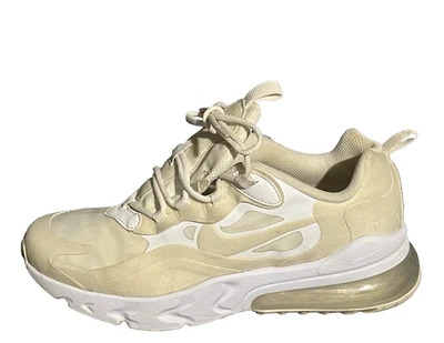 Nike Air Max 270 React Ivory BQ0103-100 Zapatos para Correr Talla 7Y Foto 1 de 4