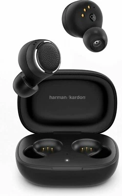 Harman Kardon FLY TWS In Ear True Wireless Headphones - Black NEW  - Image 1 of 4