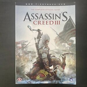 ASSASSIN'S CREED III The Complete Official Guide Large Softcover FREE AU POST