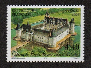 FRANCE, SCOTT # 2583, MNH TOURISM 1997 CASTLE CHATEAU DE PLESSIS-BOURRE, MAINE - Picture 1 of 1