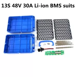 Battery Box/Case Holder Sets For 13S 48V 20Ah/30Ah Li-ion Batteries with BMS DIY - Picture 1 of 27