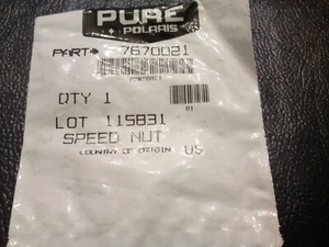 (2) OEM Speed Nuts Part Number - 7670021 Polaris - Picture 1 of 2
