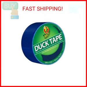 Duck Brand 1304959 Color Duct Tape, Single Roll, Blue - Picture 1 of 2