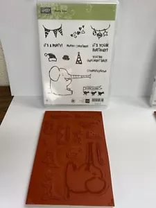 STAMPIN UP Henry says stamp set Christmas birthday party Elephant - Picture 1 of 1