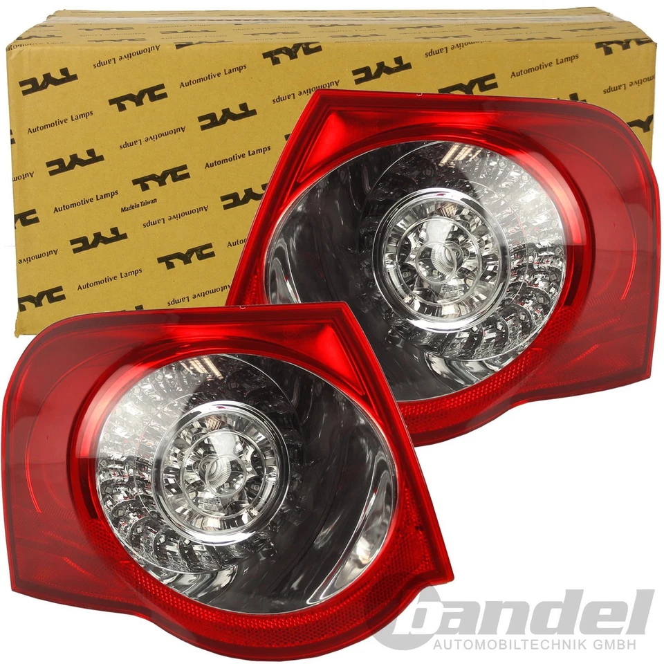 2x LED RÜCKLEUCHTEN AUßEN für VW PASSAT B6 3C VARIANT KOMBI HECKLEUCHTEN BLINKER - Bild 1 von 4