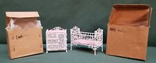 Miniature Dollhouse Crib and Changing Table by Town House Square New in Box