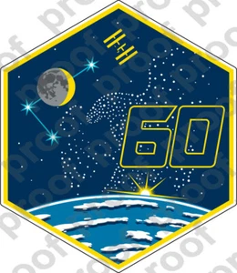 STICKER ISS Expedition 60 - Picture 1 of 1
