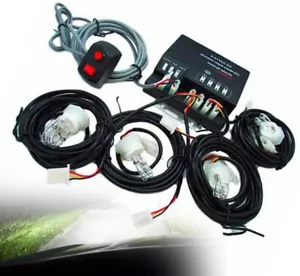 Universal Emergency Strobe Light, 12V 80W Universal LED Strobe Light Lamp Rear - Picture 1 of 9