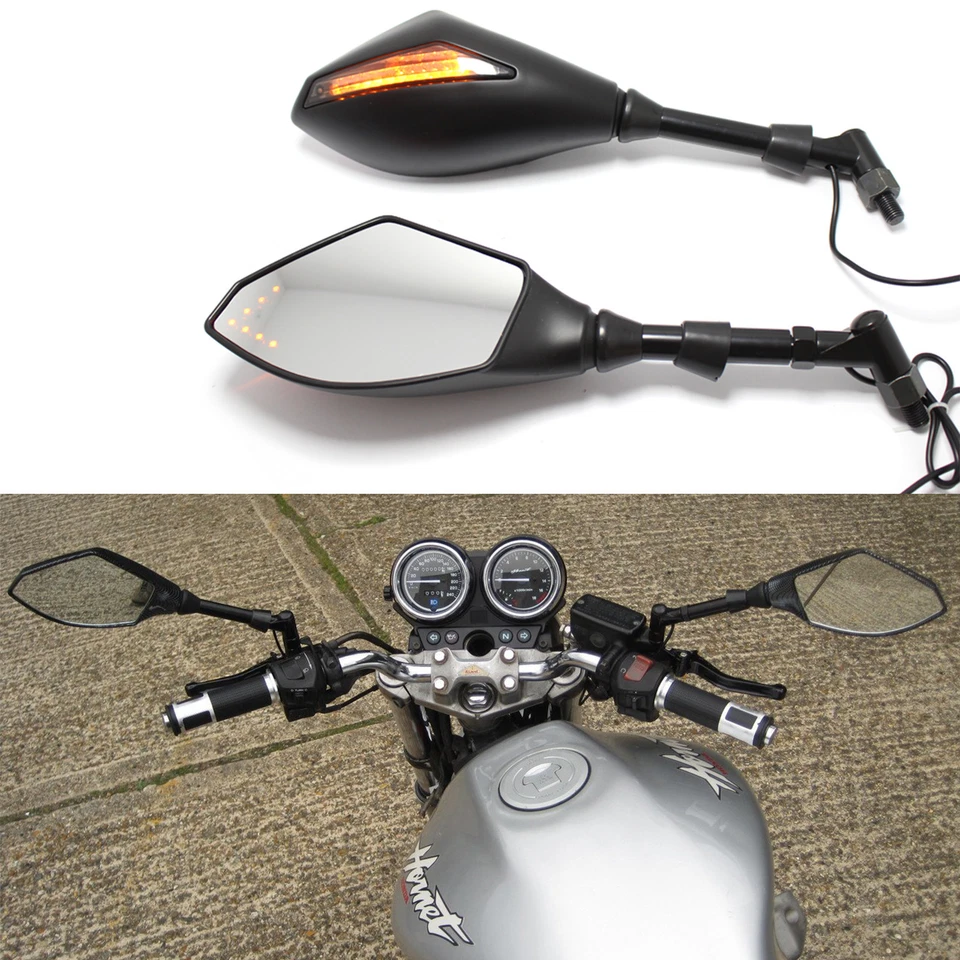 Motorcycle Turn Signals Mirrors For Ducati Multistrada 1200 S / Monster S2R 1000 - Image 1 of 4
