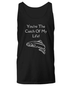 Funny Fishing-Fisher Catch Of My Life Unisex Tank Top-For Him-For Her-Fishing En - Picture 1 of 13
