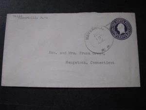 US Stamp Postal History  Opened Enveloped from Haverhill, New Hampshire - Picture 1 of 5