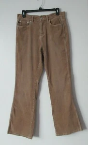  Polo Ralph Lauren 1911 Damen Jeans Cordhose Stiefel hellbraun Größe 10 Schrittlänge 31" - Bild 1 von 7