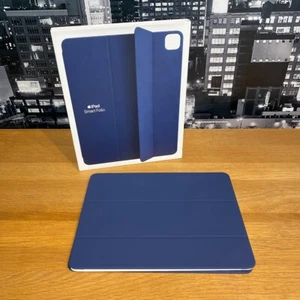 Apple Smart Folio Coque iPad Pro 12,9" 6ème 5ème 4ème 3ème Génération Deep Navy Original - Photo 1/12