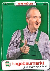Mike Krüger, Originalautogramm, alte Autogrammkarte, "Der Nippel" - Picture 1 of 1