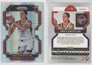 2022 Panini Prizm WNBA Hyper Prizm Emily Engstler #184 Rookie RC