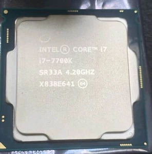 Intel Core i7-7700K 4-core 91W 4.5GHz LGA 1151 CPU processor - Picture 1 of 1