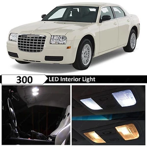 Kit de equipamiento de bombilla interior LED 12x para Chrysler 300 300C 2005-2010 - Imagen 1 de 10