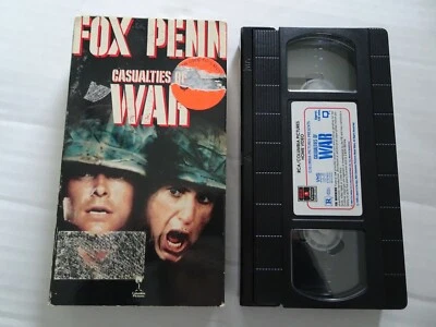 Casualties of War (VHS, 1997) with Michael J. Fox & Sean Penn - Image 1 of 4