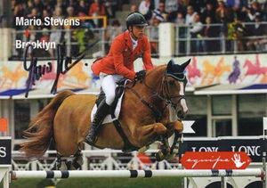 Mario STEVENS - Germany, German Master 2018 Riding, Original Autograph! - Picture 1 of 1