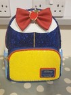 🍎 Loungefly Snow White Princess Sequin Series Mini Backpack  BNWT  SOLD OUT!!🍎