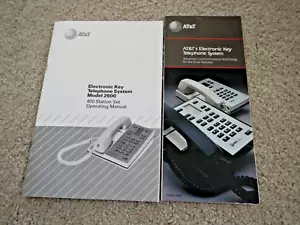 INSTRUCTION MANUAL - AT&T - TELEPHONE SYSTEM - MODEL 2600 - 400 STATION SET - Picture 1 of 10