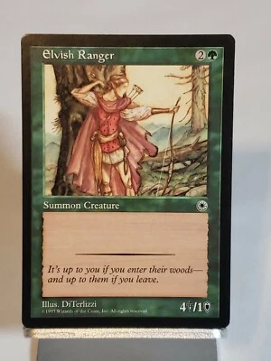 MTG Elvish Ranger Portal Regular Common Magic - Image 1 of 4
